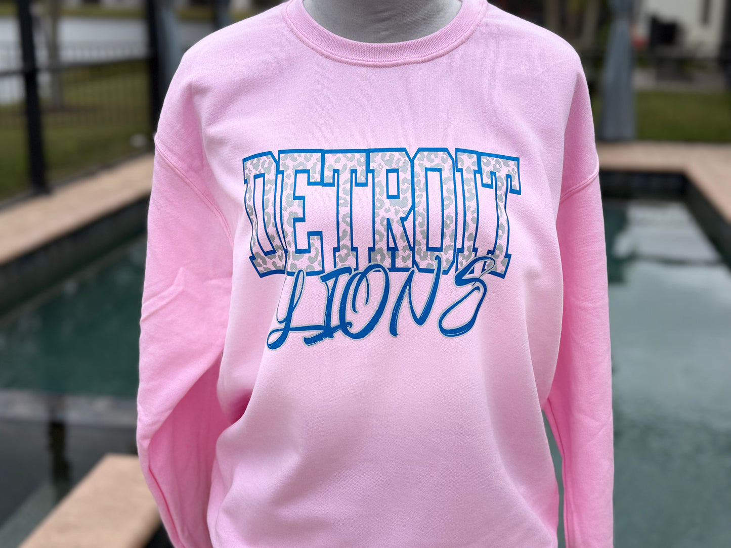Leopard Print Detroit Lions Shirt