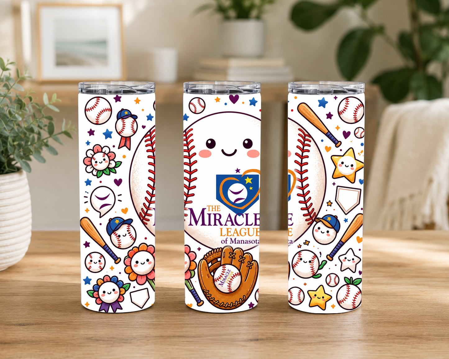 Baseball Miracle League Tumbler