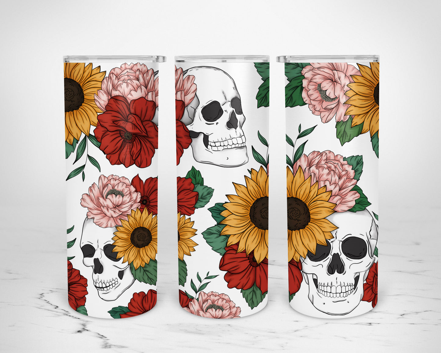 Floral Skull