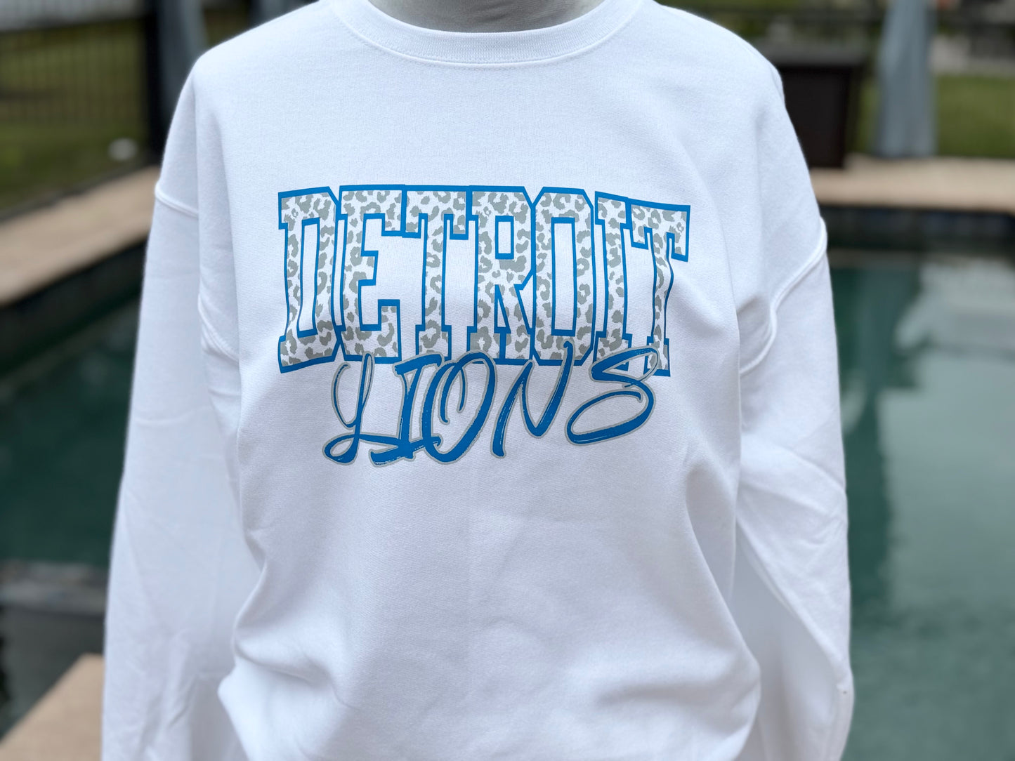 Leopard Print Detroit Lions Shirt