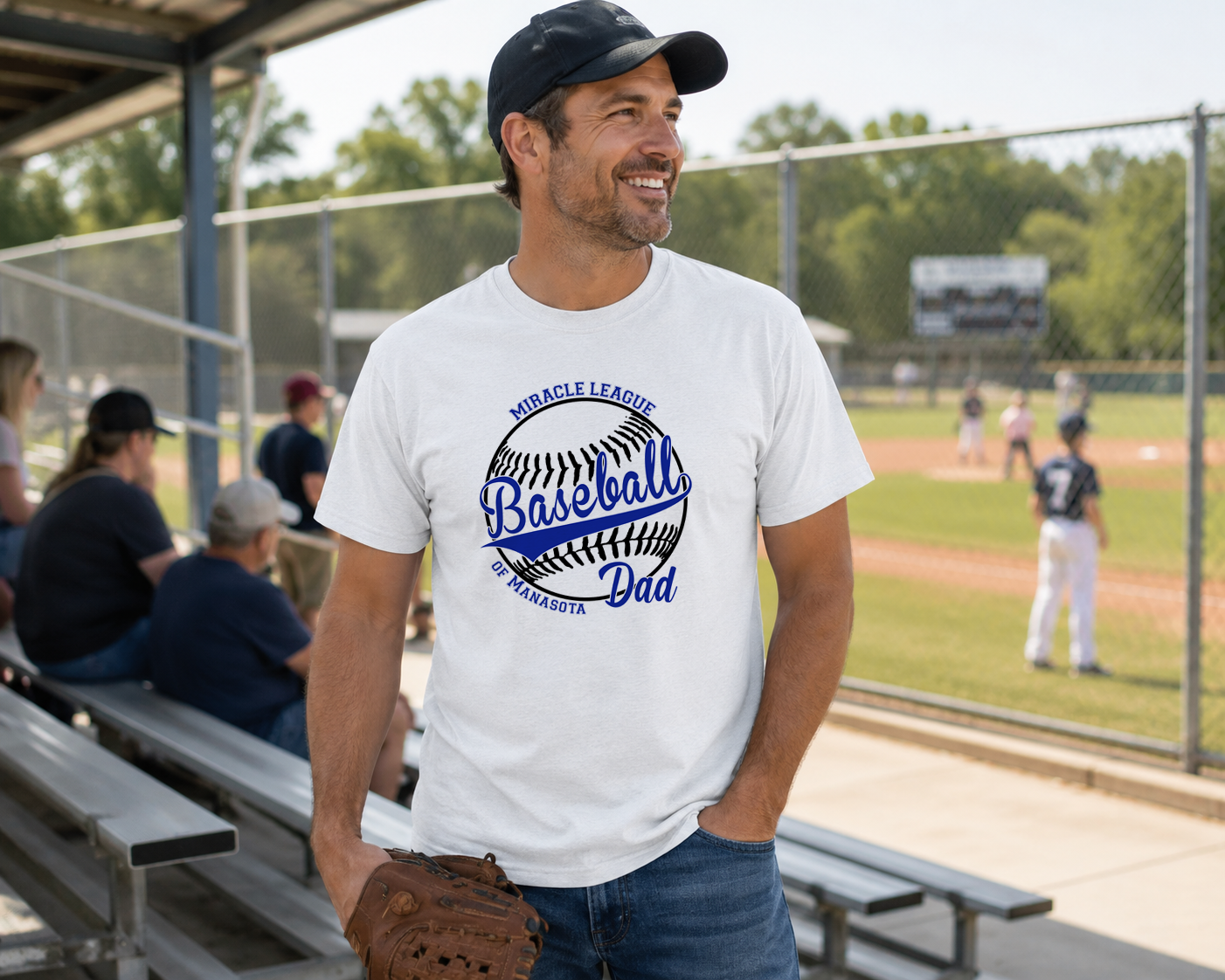 Miracle League Family Baseball Shirt