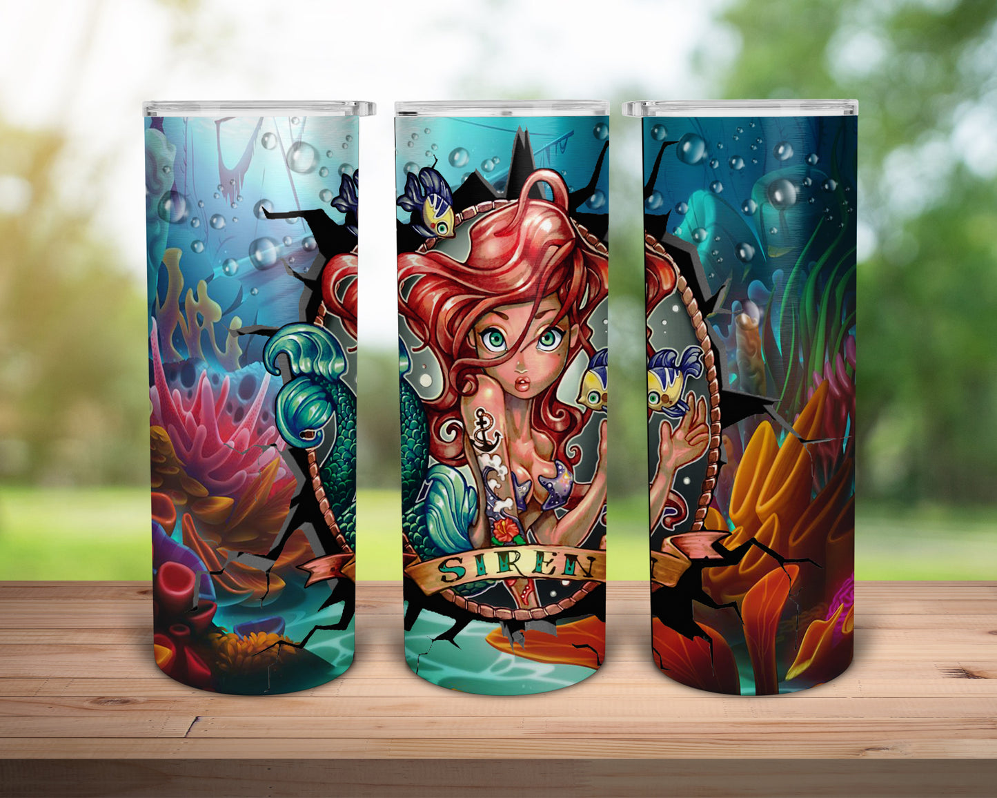 Tattooed Siren (Mermaid)