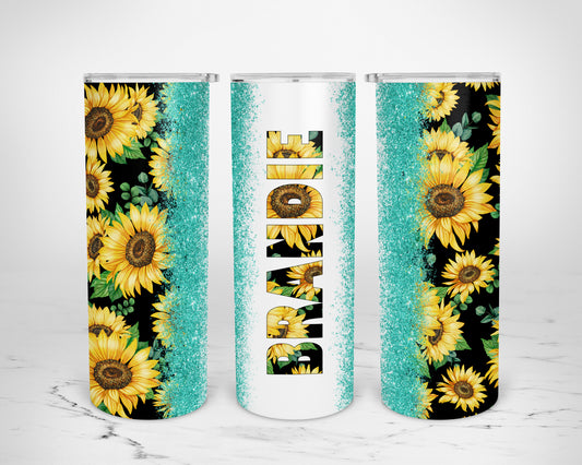 Sunflower with name