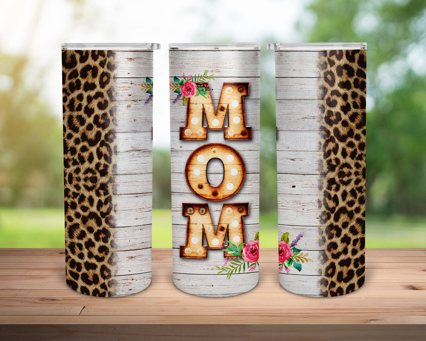 Leopard Mom Tumbler
