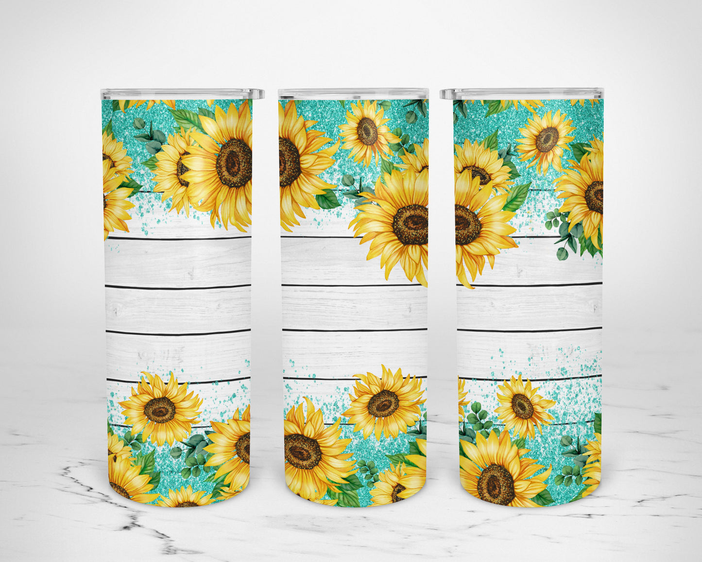 Shiplap Sunflower Border