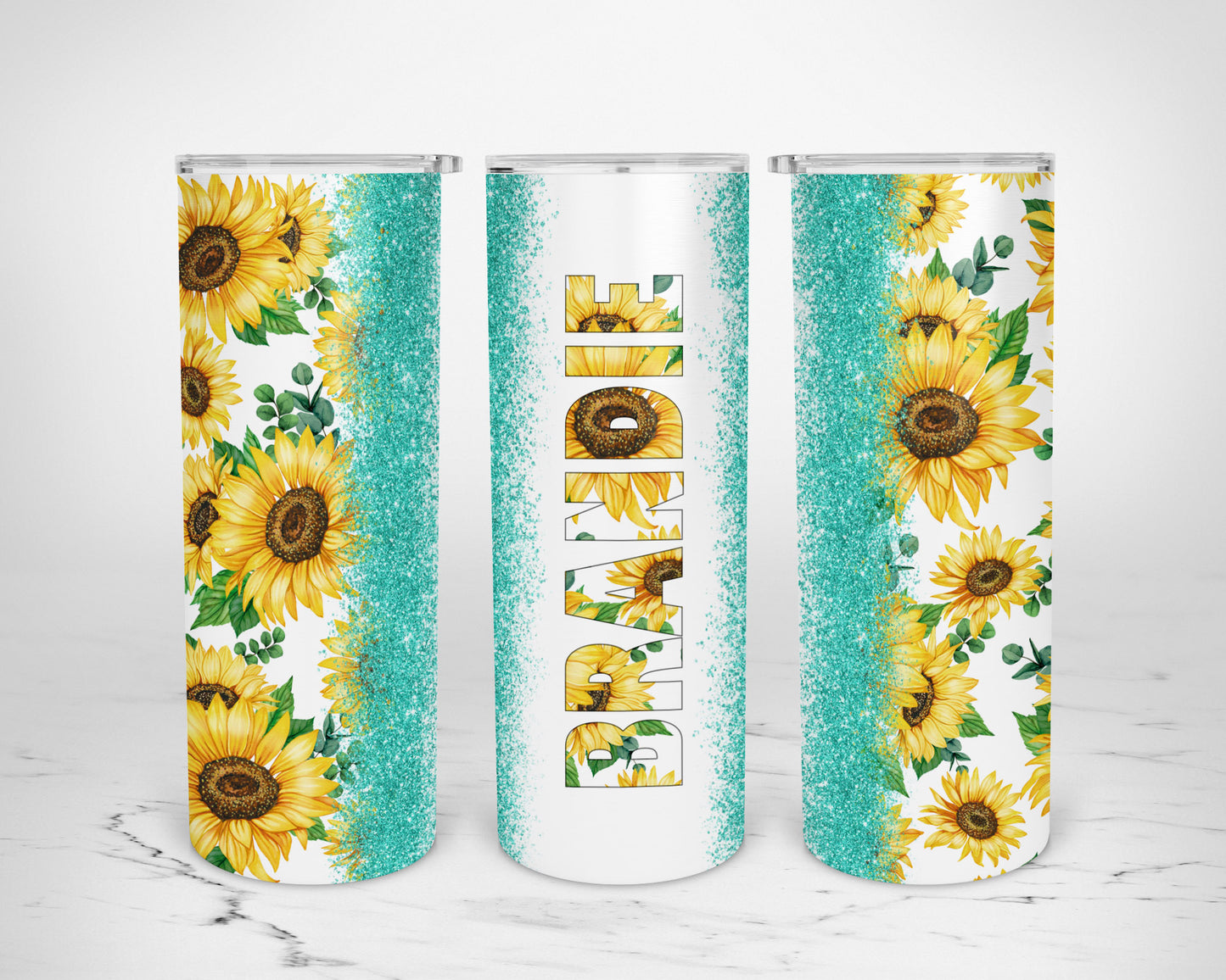 Sunflower with name